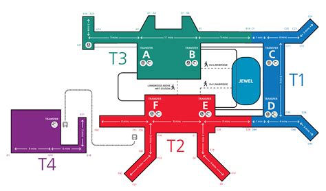 singapore airport terminal 3 map